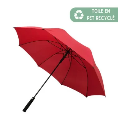 Grand parapluie de golf solide rouge
