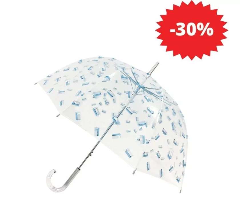 parapluie transparent cloche transat