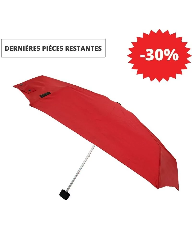 Smati parapluie de poche résistant rouge glamour